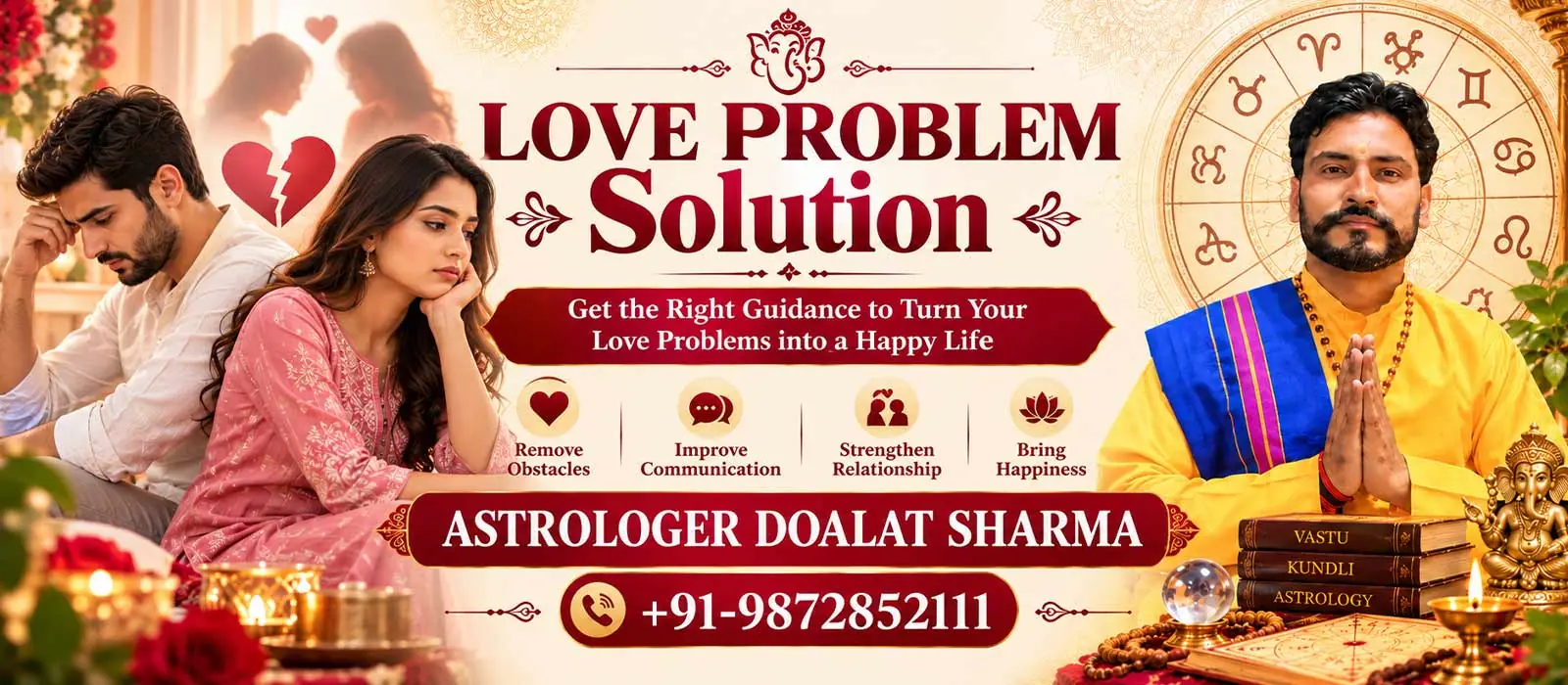 Love Problem Solution by Astrologer Doalat Sharma